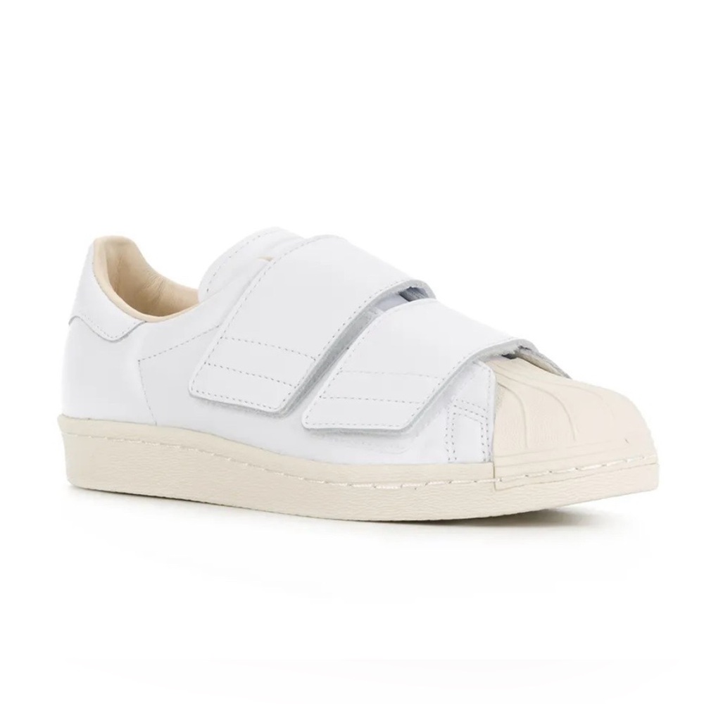 adidas White and Cream Women's Sneakers